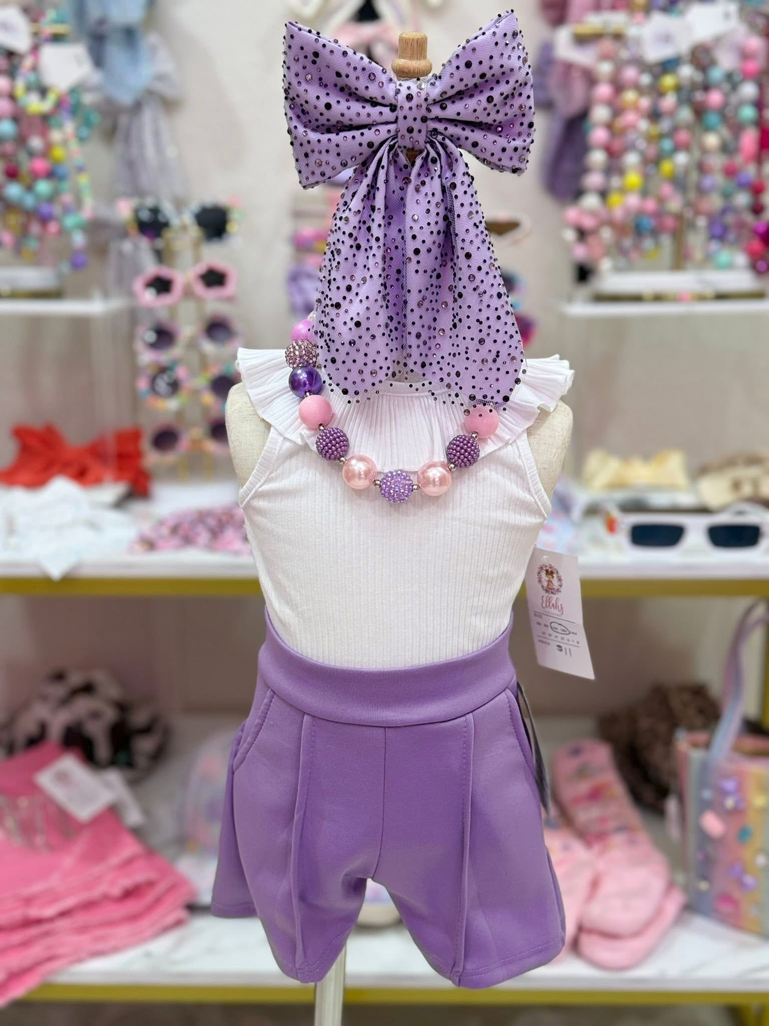 Lavender Purple Shorts